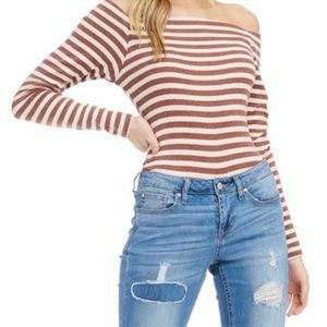 Julia Striped Bodysuit